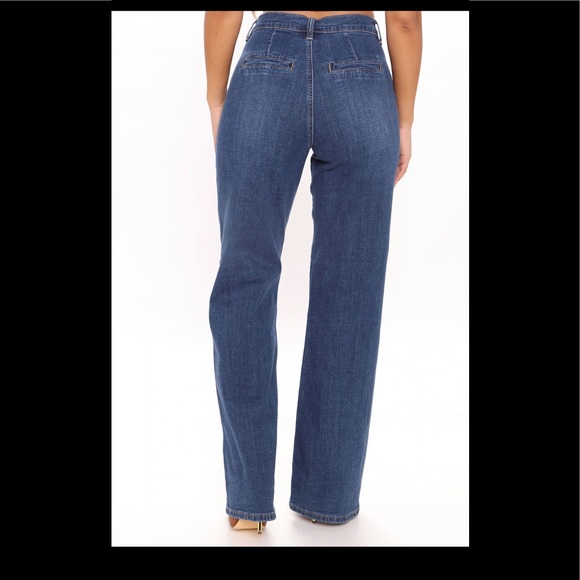Fashion Nova wide leg jeans - Picture 2 of 3